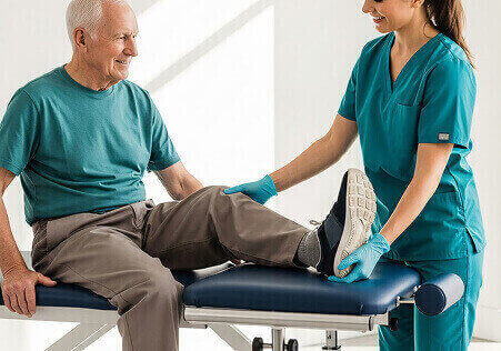 Physiotherapy and rehabilitation at home